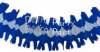 (image for) 12 Foot Dark Blue Spider Fringe Garland (12 pcs)