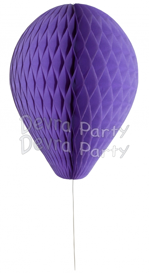 11 Inch Lavender Honeycomb Balloon Decoration (12 pieces) - Click Image to Close