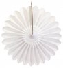 White Tissue Fanburst Decoration (12 pcs)