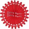 (image for) 27 Inch Tissue Paper Bell Fan Patriotic (12 pcs)