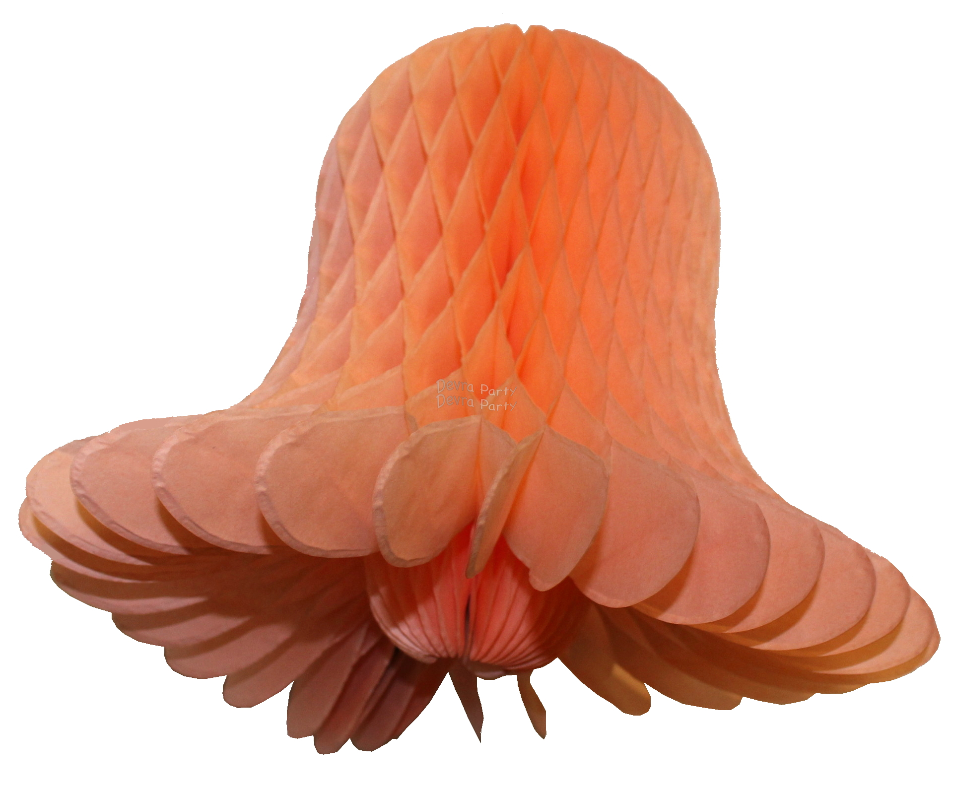 (image for) Peach Honeycomb Bell (12 Pieces)