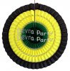 (image for) 16 Inch Striped Jamaican Tissue Paper Fan (12 pcs)