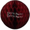 (image for) Maroon (Dyed Burgundy) Tissue Paper Ball (12 pcs)