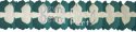 (image for) 12 Foot Cross Garland Decoration Teal & White (12 pcs)