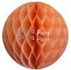 (image for) Peach (Classic Pastel) Tissue Paper Ball (12 pcs)