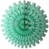 (image for) Mint Green 18 Inch Tissue Paper Fan (12 Pieces)