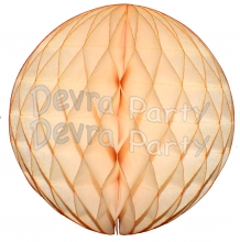 Peach Vintage Tissue Paper Ball (12 pcs) [12617VP] :  -  Manufacturer of Tissue Paper Decorations