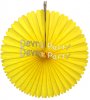 (image for) 13 Inch Fan Decorations Yellow (12 PCS)