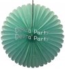 (image for) 27 Inch Mint Green Tissue Paper Deluxe Fan (12 pcs)