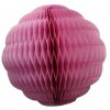 8 Inch Puff Ball Dusty Rose (12 pieces)