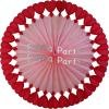 (image for) 27 Inch Tissue Paper Heart Fan (12 pcs)
