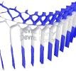 (image for) Blue White Blue Streamer Garland Decoration (12 pcs)