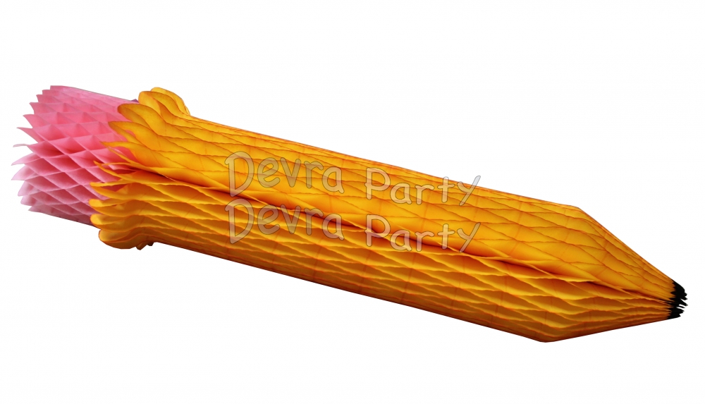 24 Inch Pencil Decoration (6 pcs) - Click Image to Close