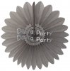 (image for) Hanging Fanburst Decoration Gray (12 pcs)