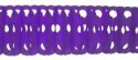 Purple Full Tissue Garland (12 pcs)