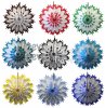 (image for) 19 Inch Dip-Dyed Tissue Paper Snowflakes (12 pcs)