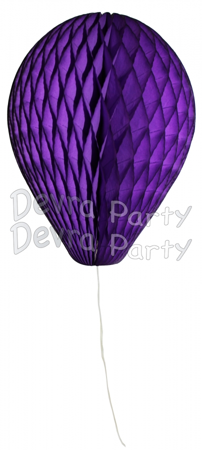 11 Inch Purple Honeycomb Balloon Decoration (12 pieces) - Click Image to Close