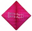 (image for) Cerise Hanging Diamond Decoration (12 pcs)