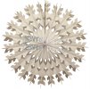 (image for) 22 Inch White Tissue Paper Snowflake Decoration (12 pcs)