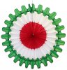 27 Inch Honeycomb Tissue Paper Christmas Bell Fan (12 pcs)