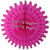 (image for) Cerise 18 Inch Tissue Paper Fan (12 Pieces)