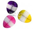 (image for) Honeycomb Easter Eggs 12 Inch Striped (12 pcs)