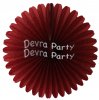 (image for) 13 Inch Fan Decorations Burgundy (12 PCS)