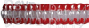 (image for) Red Full Tissue Garland (12 pcs)