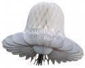(image for) White Honeycomb Wedding Bell (12 Pieces)