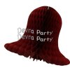 (image for) Burgundy Tissue Bell (12 Pieces)