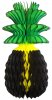 Jamaican Honeycomb Pineapple Decoration, 20 Inch (6-pack)