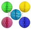 (image for) 19 Inch Honeycomb Ball Solid Colors (12 pcs)
