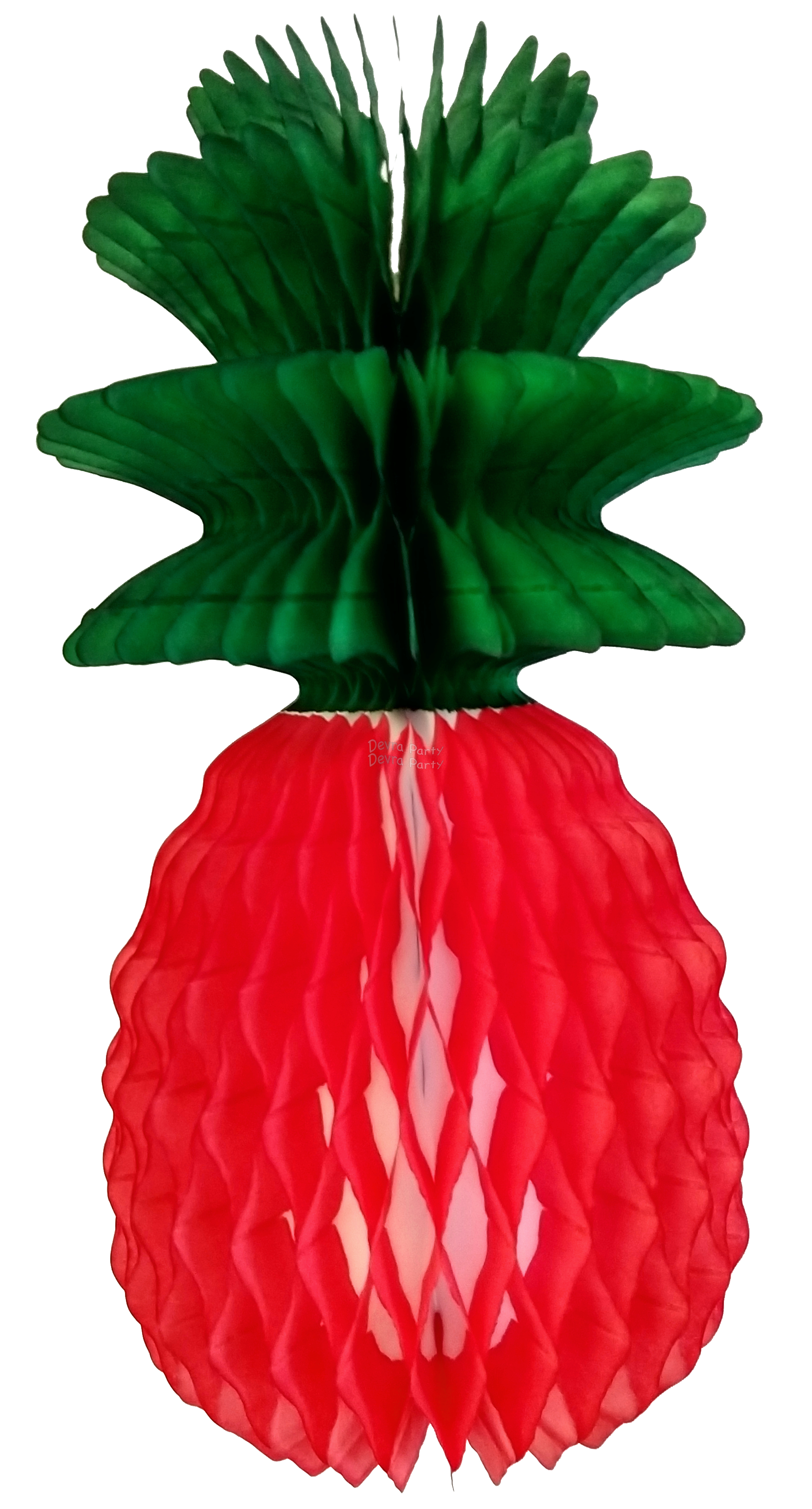 (image for) Mexican Honeycomb Pineapple Decoration, 13 inch (12 pcs)