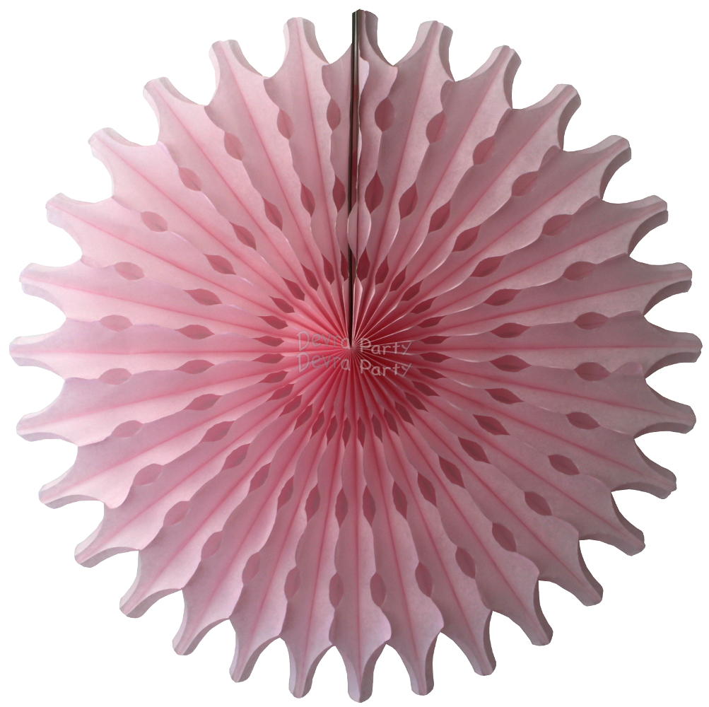 (image for) Pink 18 Inch Fan Decoration (12 pcs)